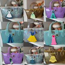 Princess dress bag charms