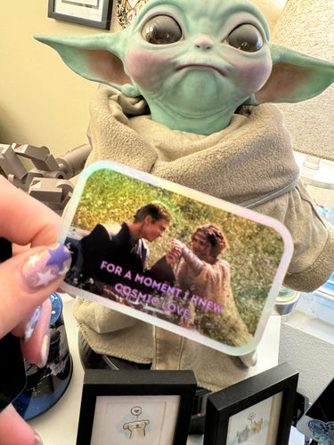 cosmic Love holo sticker
