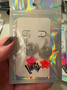 Friday drop earrings- All one off designs. STAR WARS DESIGNS