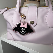 Pastel  Mickey and Minnie bat bag charms
