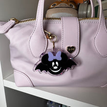 Pastel  Mickey and Minnie bat bag charms