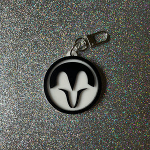 Galactic logo acrylic bag charms