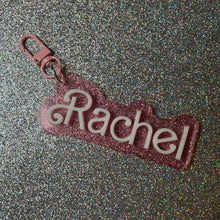 Doll Acrylic nameplate bag charm
