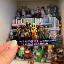 Lyric mash up stickers