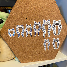 Snips Hairoine stickers