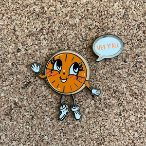 Cutie clock pin set