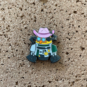 Cowboy Chop Pin