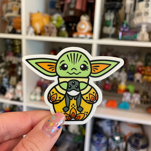 Hungry baby Sticker