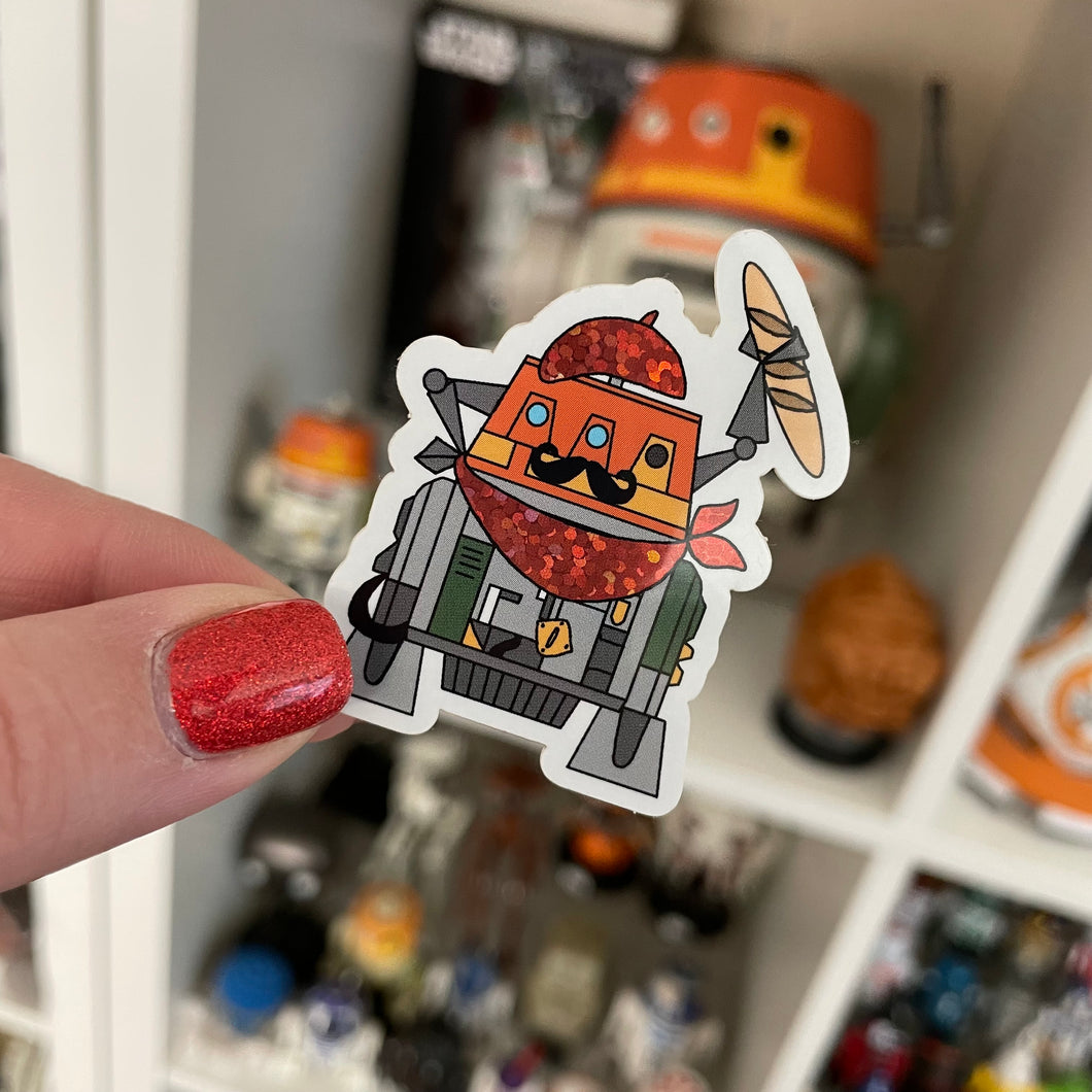 Le Petite Droid Sticker
