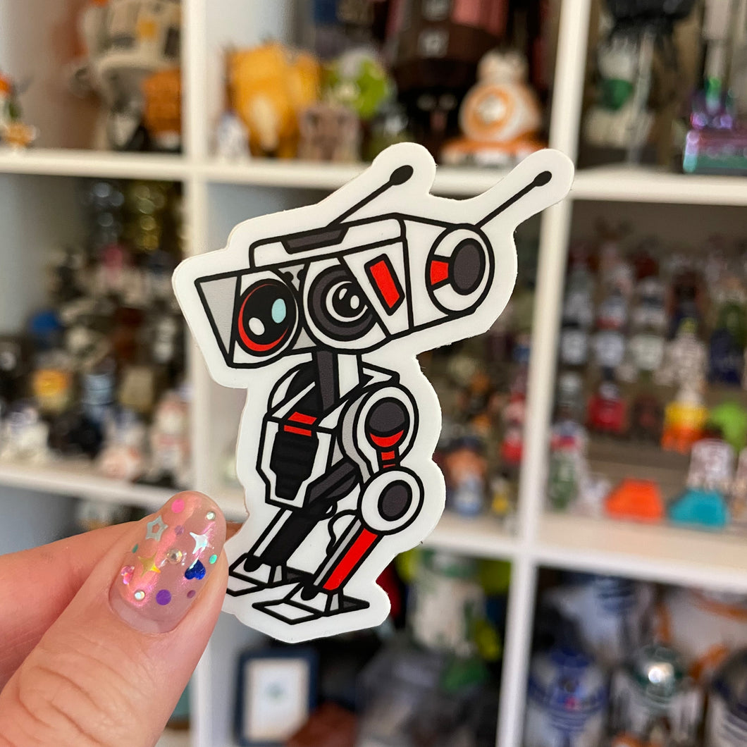 (B)aby (D)roid Sticker