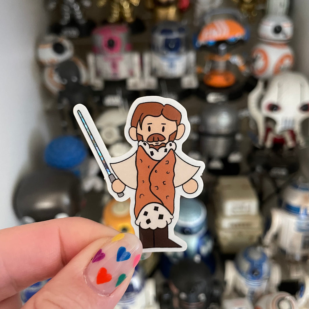 Obi cannoli glitter Sticker