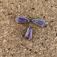 Crystal mini pins YOU PICK THE COLOR