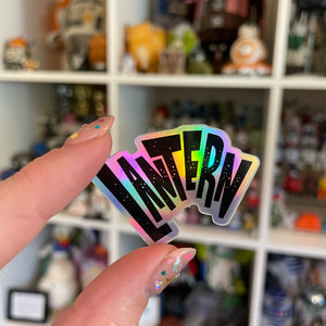 Lantern logo Vinyl Sticker