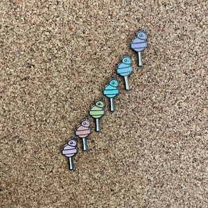 Lollipop pin