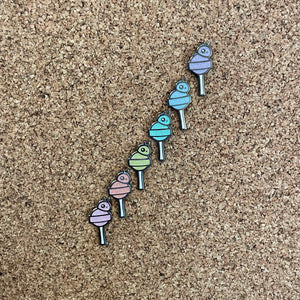 Lollipop pin