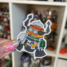 Glitter Cutie droid stickers