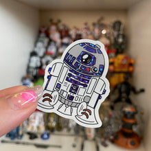 Glitter Cutie droid stickers