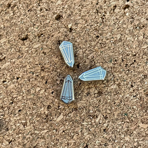 Crystal mini pins YOU PICK THE COLOR