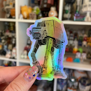 The Walker Holo Sticker